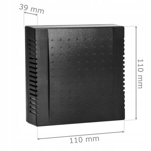 DZWONEK DO DRZWI PRZEWODOWY BIM-BAM 2-TONOWY 230V DO BLOKU DOMU CZARNY na Arena.pl