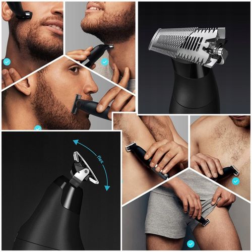 TRYMER DO BRODY NOSA USZU MASZYNKA DO WŁOSÓW GOLARKA BRAUN Series 7 na Arena.pl