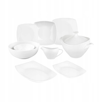 Serwis obiadowy talerze na 6 osób porcelana MariaPaula Moderna 24 el.