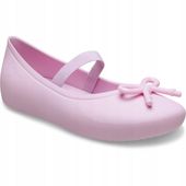 Crocs Dziewczęce Balerinki Baletki Półbuty Brooklyn Mary 210137 Flat 22-23