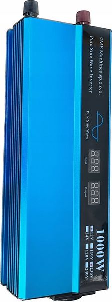 Przetwornica 1000W/2000W 12V 230V CZYSTY SINUS PL zdjęcie 2