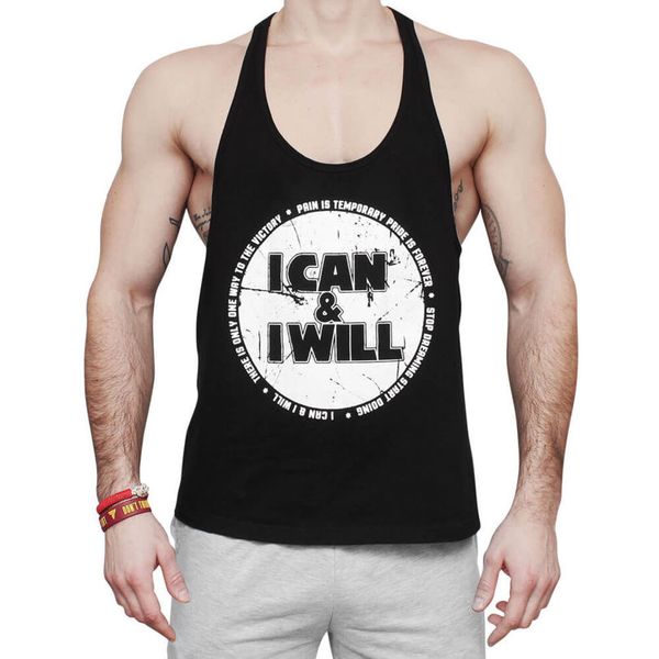 Beltor - Koszulka Stringer I Can & I Will czarny XL zdjęcie 1