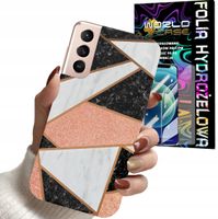 ETUI DO SAMSUNG S21 - ELEGANCKIE MODNE WZORY DLA KOBIET + FOLIA