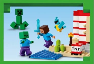 21275 - LEGO Minecraft - Dom TNT w dżungli na Arena.pl