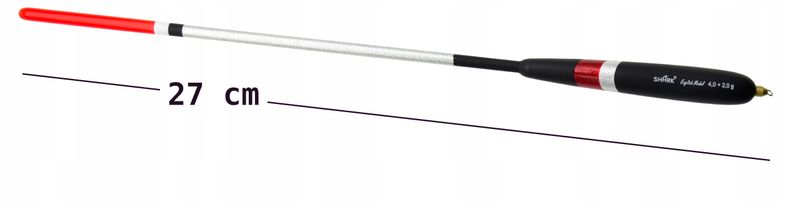 WAGGLER SPŁAWIK PRZELOTOWY Z BALSY 4,0+2,0 g - 27 cm obciążenie stałe zdjęcie 2