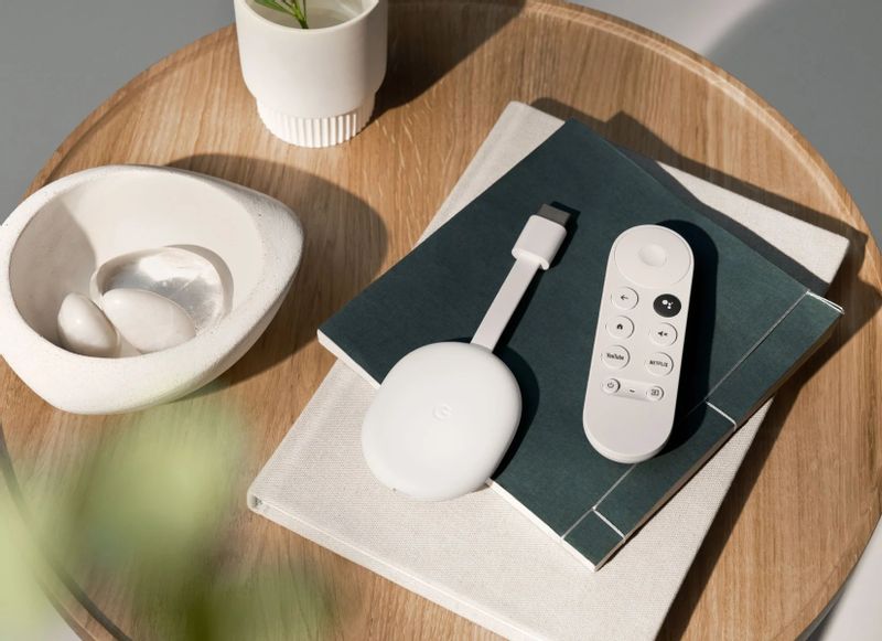 Odtwarzacz multimedialny SMART TV stick GOOGLE Chromecast 4K ANDROID zdjęcie 5
