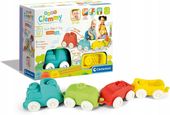 POCIĄG Z KLOCKAMI CLEMENTONI CLEMMY SOFT MIĘKKIE KLOCKI POCIĄG