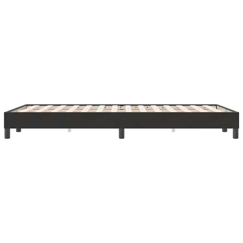 Łóżko Box Spring bez materaca Czarne 120x220 cm Aksamit na Arena.pl