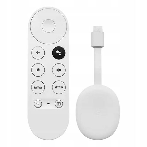 Odtwarzacz multimedialny SMART TV stick GOOGLE Chromecast 4K ANDROID na Arena.pl