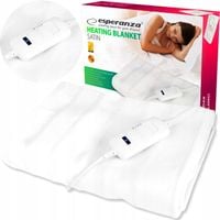 Duży Koc Elektryczny Grzejący Miękki 80x150 Podgrzewana Mata Grzewcza Pilot