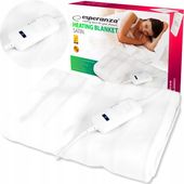 Duży Koc Elektryczny Grzejący Miękki 80x150 Podgrzewana Mata Grzewcza Pilot