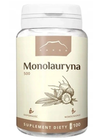 NANGA MONOLAURYNA 500mg 100kaps wsparcie: WIRUSY BAKTERIE GRZYBY ODPORNOŚĆ