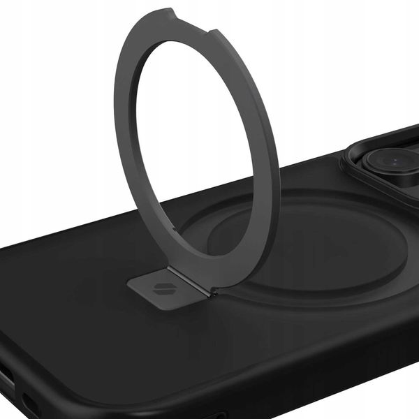Spacecase Ring Pro Mag Iphone 16 Pro Black zdjęcie 10