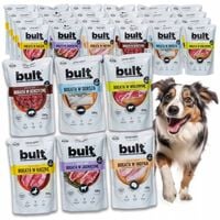 MOKRA KARMA DLA PSA BULT SASZETKI 30x 100g. MIĘSO ZESTAW MIX 6-SMAKÓW