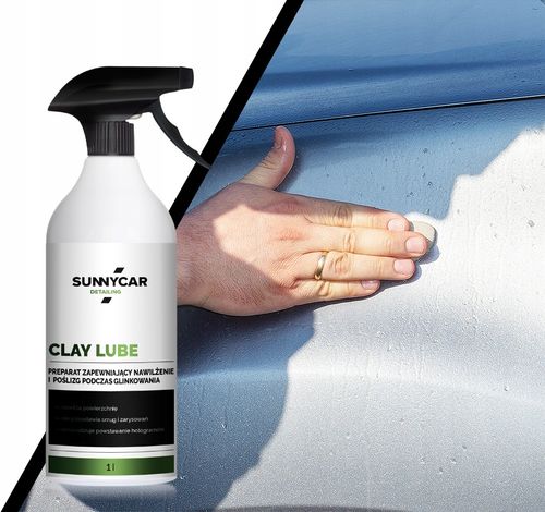 PREPARAT POD GLINKOWANIE CLAY LUBE SUNNYCAR NADAJE POŚLIZG POD GLINKĘ 1L na Arena.pl