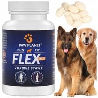PAW PLANET FLEX TABLETKI NA STAWY DLA PSA KOLAGEN KWAS HIALURONOWY 120 TAB