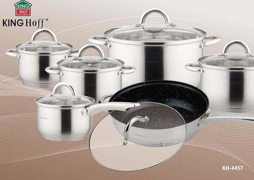GARNKI KiNGHOFF SILVER MARBLE 12 ELE KH-4457 na Arena.pl