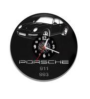 Zegar ścienny z płyty winylowej Porsche 130.2