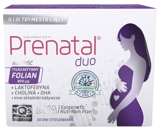 Prenatal DUO 30 kapsułek + 60 kapsułek zdjęcie 1