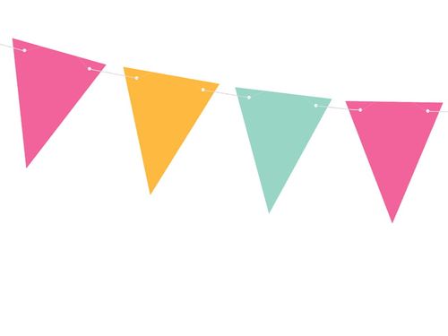 Girlanda Aloha - Flagietki, mix, 1,3m na Arena.pl