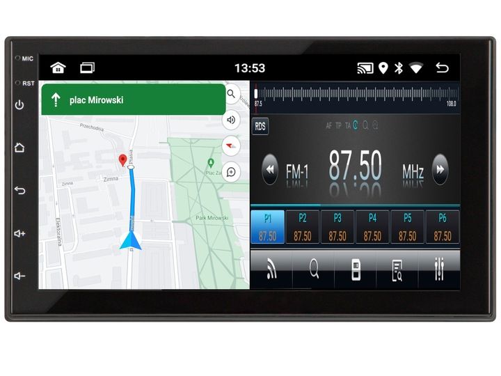 RADIO SAMOCHODOWE 2 DIN WiFi GPS ANDROID BLUETOOTH USB RDS KAMERA COFANIA zdjęcie 3