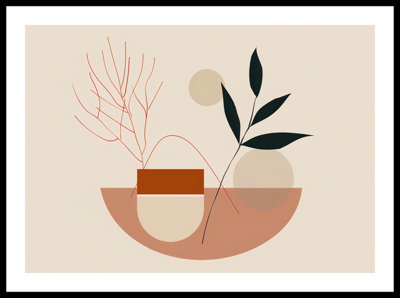 Plakat 59,4x42cm Botaniczna Przymiarka zdjęcie 3