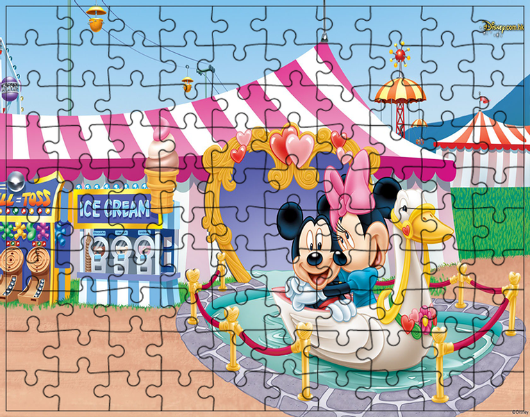 Puzzle Myszka Miki zdjęcie 1