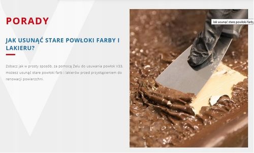 V33 ŚRODEK DO USUWANIA STARYCH POWŁOK Z METALU 1L na Arena.pl