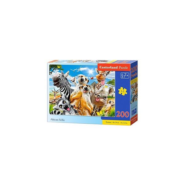 Puzzle 200 african selfie CASTOR zdjęcie 1
