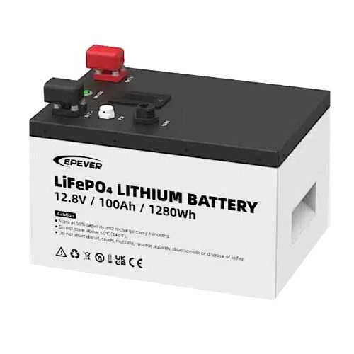 AKUMULATOR LI-ION EPEVER LIFEPO4 12.8V 100AH 1280WH 6000 CYKLI na Arena.pl