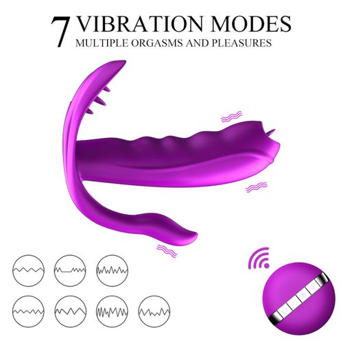 stymulator-silicone panty vibrator usb 7 function / heating na Arena.pl