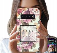 ETUI DO SAMSUNG GALAXY S10 - KWIATISTY WZÓR, MODNE DAMSKIE + FOLIA