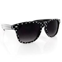 Okulary wayfarery NERDY kujonki - KROPKI