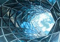 FOTOTAPETA widok tunel abstrakcja miasto 350x245