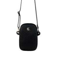 Mała torebka Canaletto ze skóry naturalnej na telefon z tłoczeniem TD670s33t1