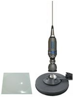 DŁUGA ANTENA CB SIRIO TURBO 5000 PL - PRZEGUB KULOWY + MAGNES SIRIO 16CM