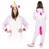 Różowy jednorożec Kigurumi Onesie dres piżama kombinezon