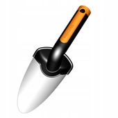 FISKARS Premium Łopatka ogrodowa szeroka mała sadzenia przesadzania roślin
