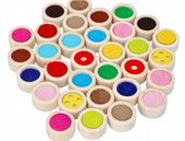 Goki Memo Memory Gra Pamięciowa Dotykowe 32el. Zabawka edukacyjna