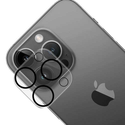 Szkło 9H na aparat do iPhone 15 Pro / 15 Pro Max - 3mk Lens Pro Full Cover na Arena.pl
