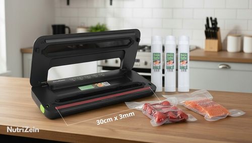 Zgrzewarka próżniowa pakowarka żywności NutriZein NZVS2000 VacuBasic na Arena.pl