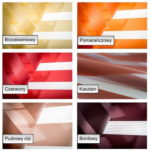 ROLETA DZIEŃ NOC 95x150 CM Z NAPINACZEM KOLORY na Arena.pl