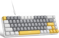 Klawiatura Mechaniczna Gamingowa MageGee MK-Box 60 Pro Blue Switch LED