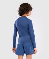 Rashguard długi rękaw dla dzieci venum contender 14LAT NIEBIESKI