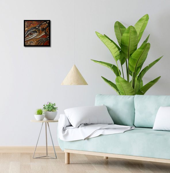 Plakat 30x30cm Oko Jaszczurki zdjęcie 4