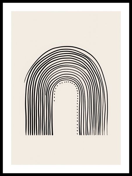 Plakat 39,5x55cm Symetria Łuku zdjęcie 3