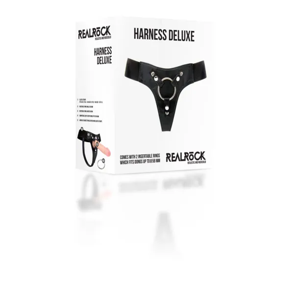 RealRock - Uprząż do strapOn Deluxe zdjęcie 4
