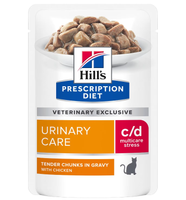 hill's pd prescription diet feline c/d urinary stress 85g