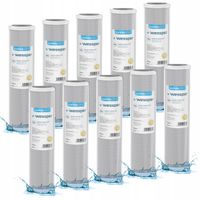 Wessper filtr do wody węglowy filtracja 10" wstępny 5 mikron PP5 10 sztuk