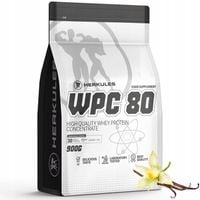 HERKULES WPC 80 900g BIAŁKO SERWATKOWE GLUTAMINA REGENERACJA WHEY PROTEIN